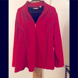 Cold water Creek 3xl fleece pull over